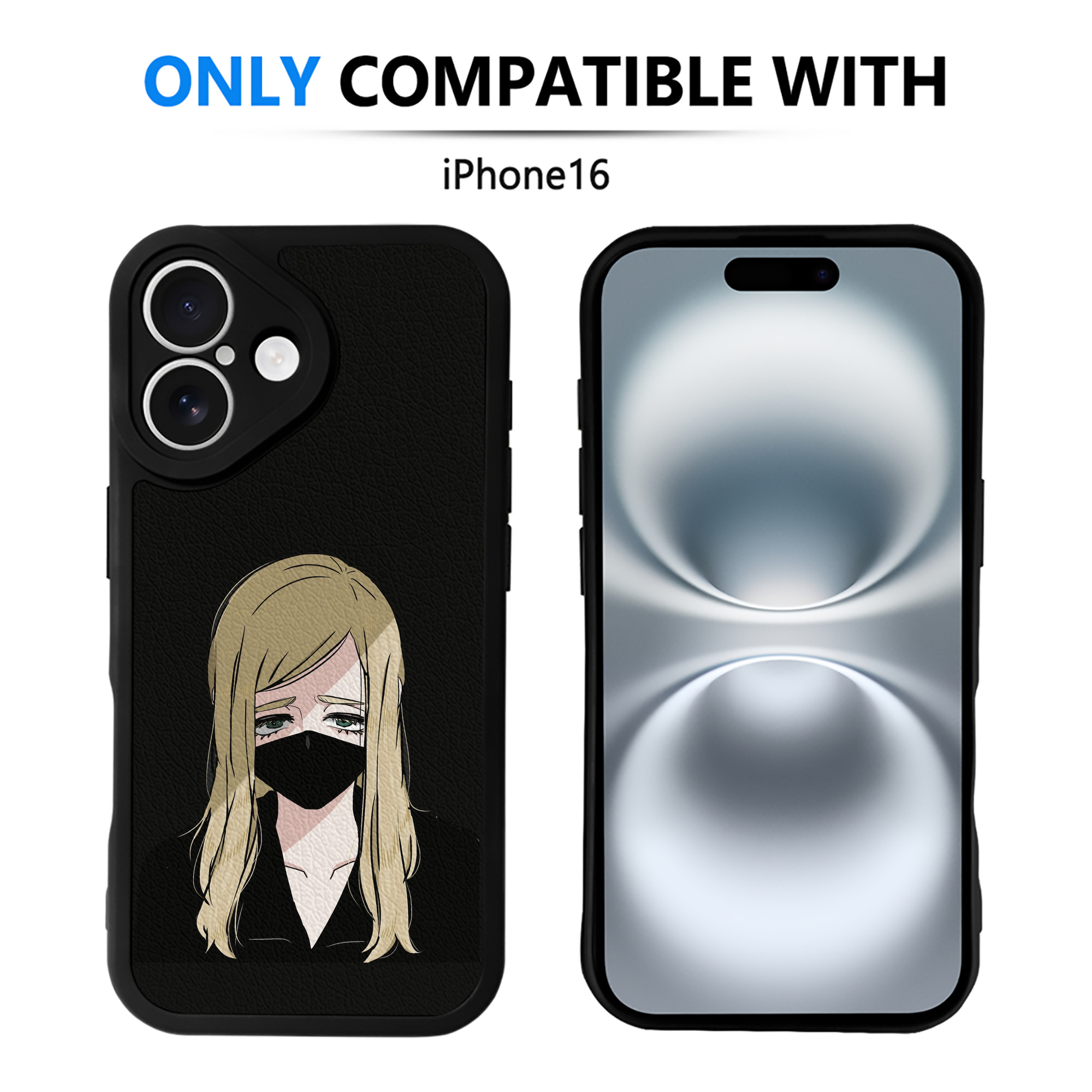 （画像用） 東京リベンジャーズ Tokyo Revengers 【iPhone 16シリーズ対応】シリコンスマホケース（レザー調） 材質：シリコン
